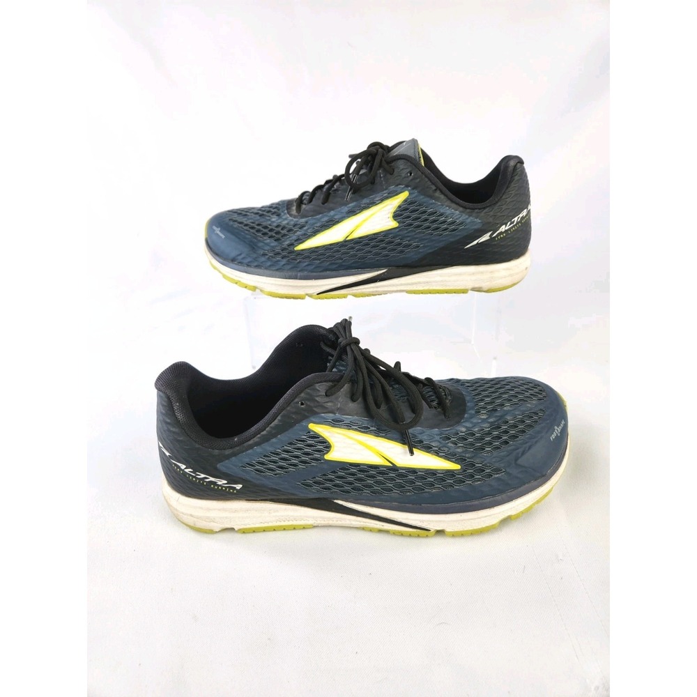 Altra Viho Shoes Men's Sz 9 Blue Road Running Athletic Wide Toe Box Gym Sneakers